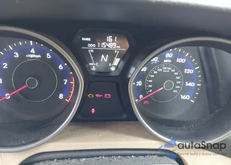 2013 Hyundai Elantra Gls z USA, uszkodzony, nr VIN 5NPDH4AE4DH248630